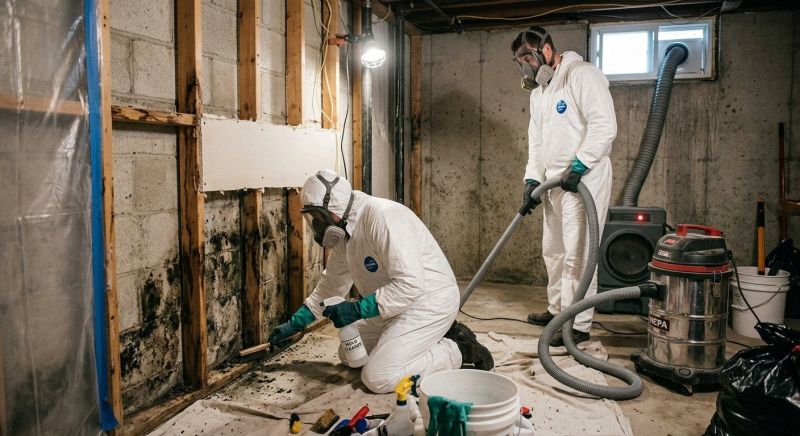Basement Mold Removal in Broward County, FL