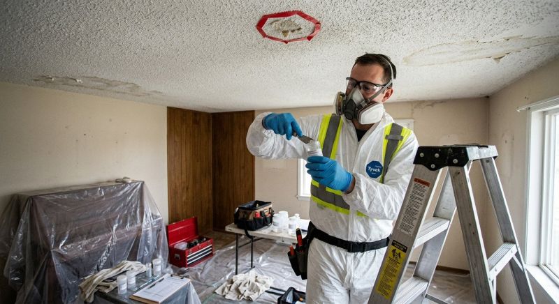 Ceiling Asbestos Testing in Sussex County, NJ