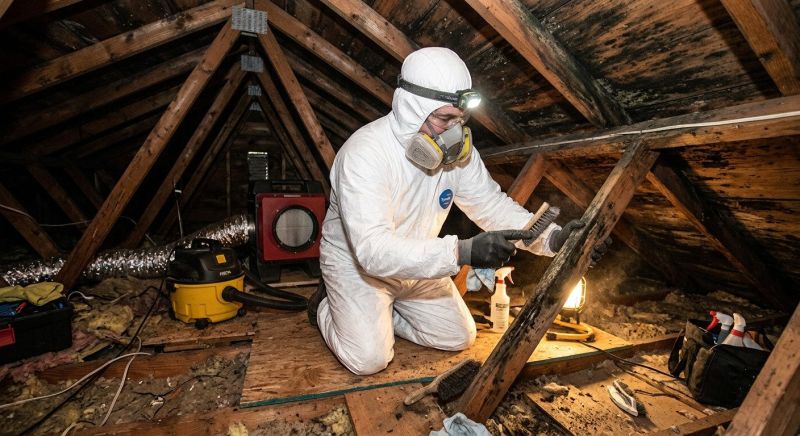 Ceiling Mold Removal in West Palm Beach, FL