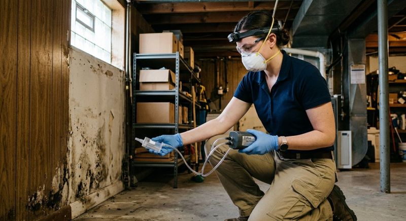 Mold Detection in Plano, TX