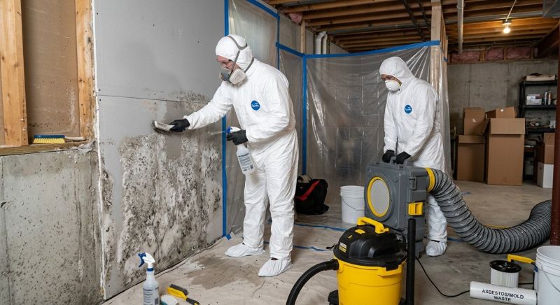 White Mold Mitigation in Frisco, TX