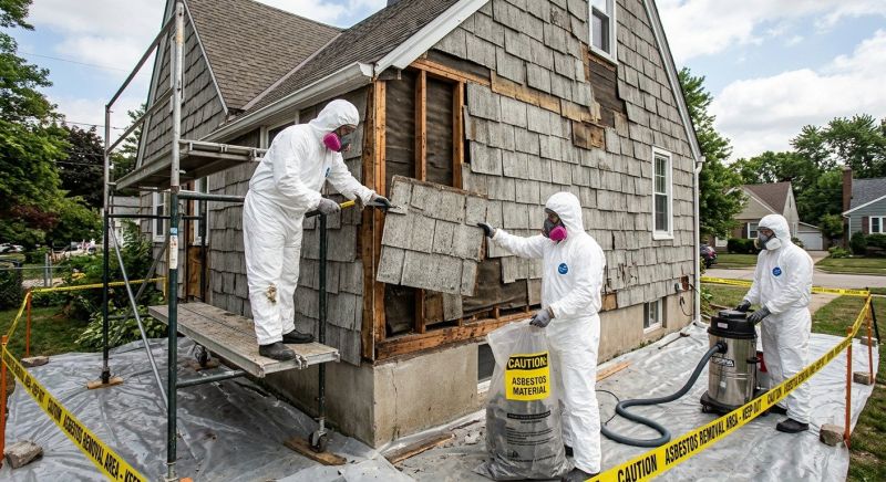 Asbestos Siding Remediation in Bergen County, NJ