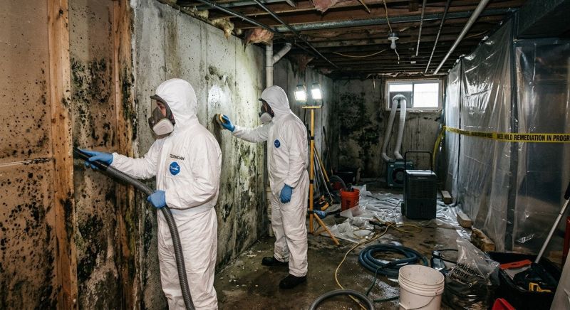Basement Mold Removal in Frisco, TX