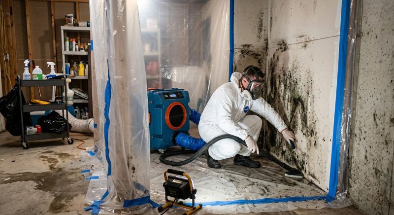 Black Mold Removal in Plano, TX