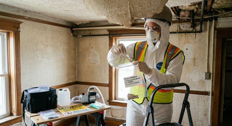 Ceiling Asbestos Testing in Sussex County, NJ