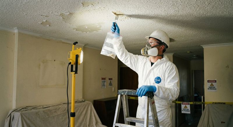 Ceiling Asbestos Testing in Essex County, NJ