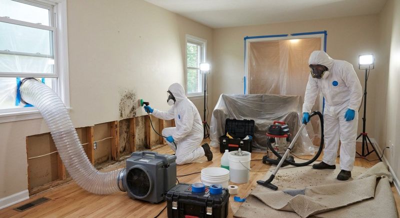 White Mold Mitigation in Bergen County, NJ
